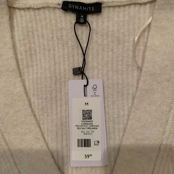 NWT Dynamite heavenlyarn cardigan size M - Picture 4 of 7